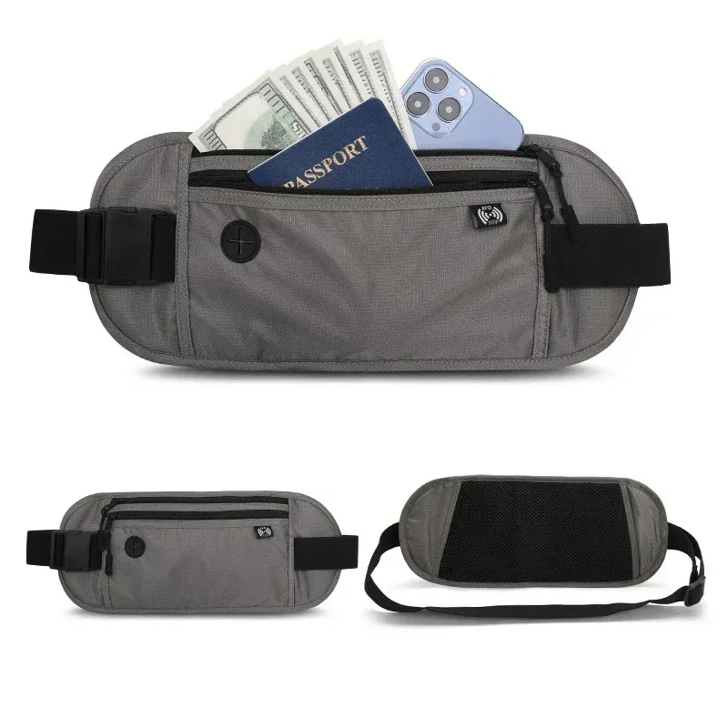 Ceinture Portefeuille de Voyage Invisible Anti-RFID – Image 8