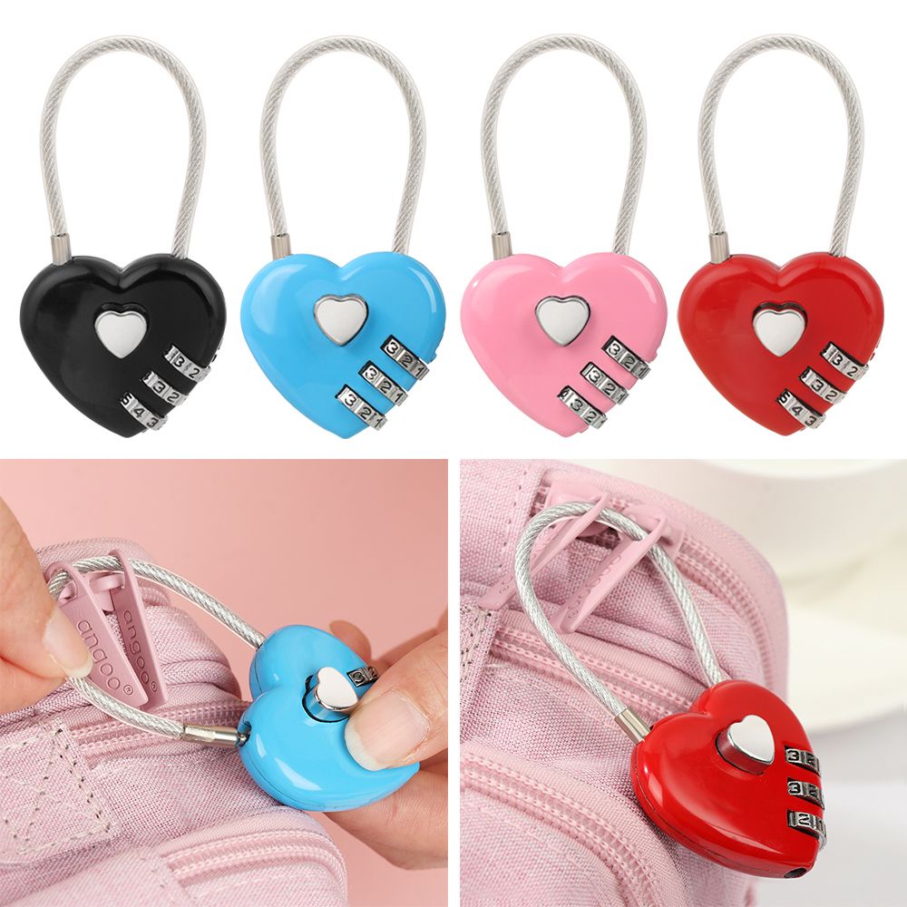 Cadenas Valise Heart Lock – Image 8