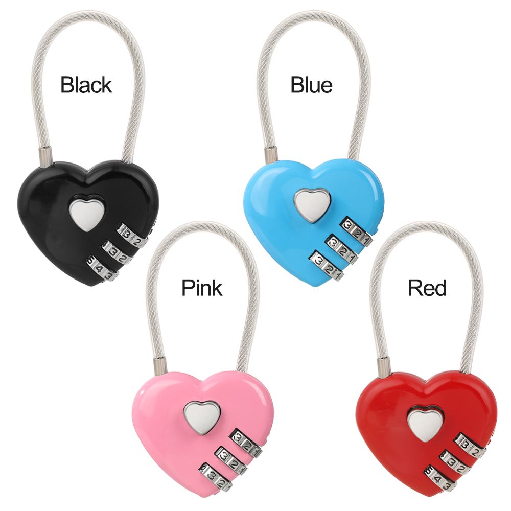 Cadenas Valise Heart Lock – Image 9