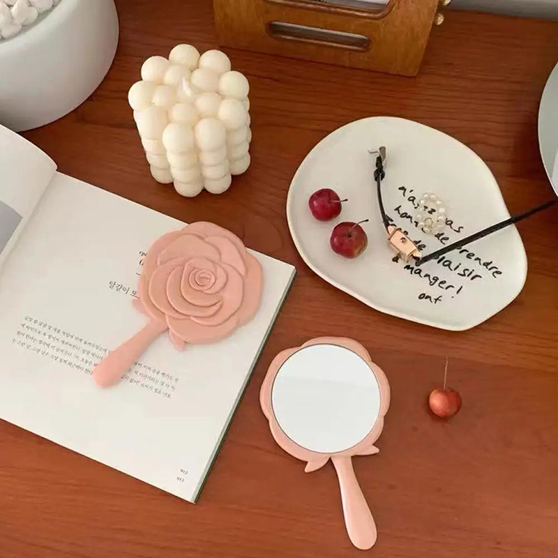 Miroir De Poche En Forme De Rose – Image 2