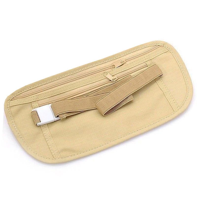 Ceinture de Voyage Pochette Discrète