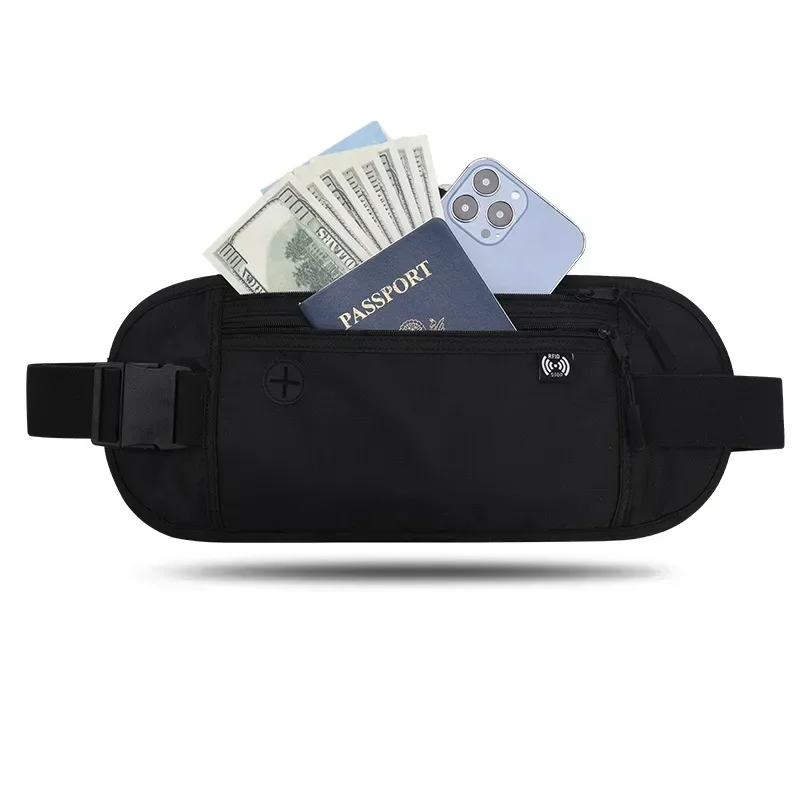 Ceinture Portefeuille de Voyage Invisible Anti-RFID – Image 10