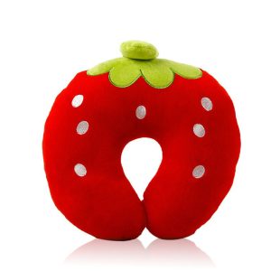 Coussin de Voyage Fraise