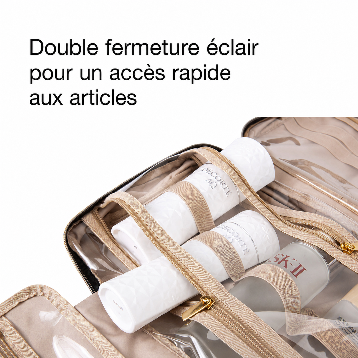 Trousse de toilette Pliable à Suspendre – Image 5