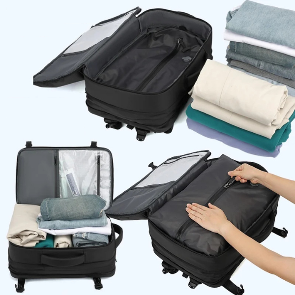 sac a dos voyage sous vide pratique
