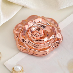 Miroir De Poche Rose Double Face Pliable