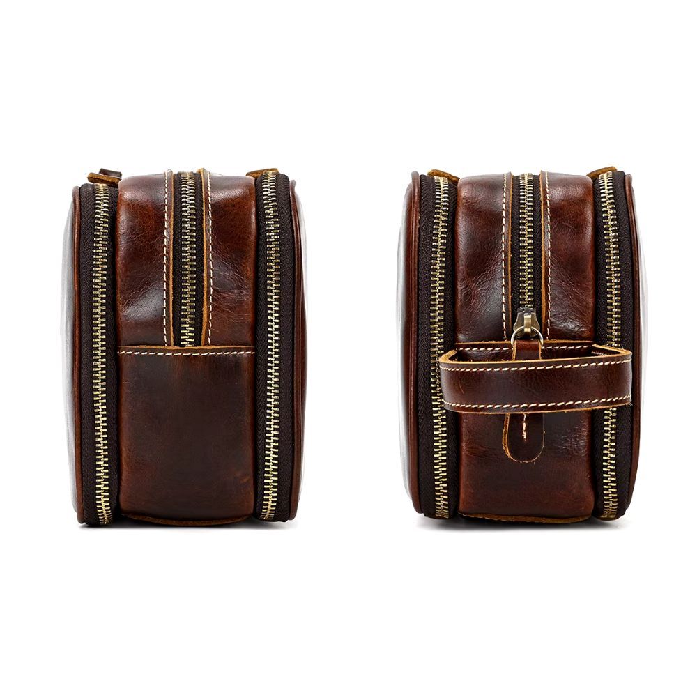 accessoire de voyage en cuir pour femme