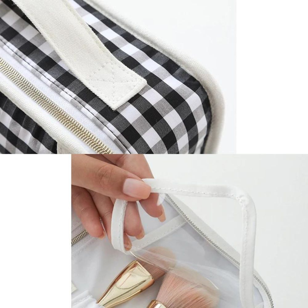 trousse de toilette avec motifs unique
