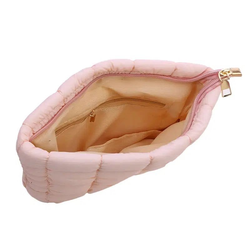 trousse de beauté rose tendance femme