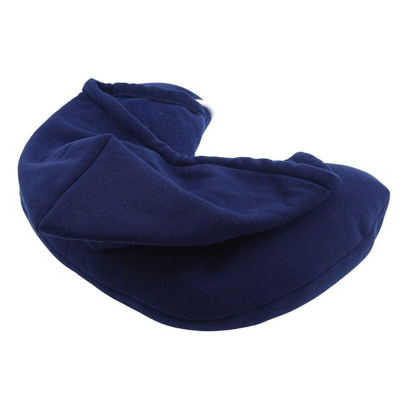 accessoire de confort bleu marine pour les voyages