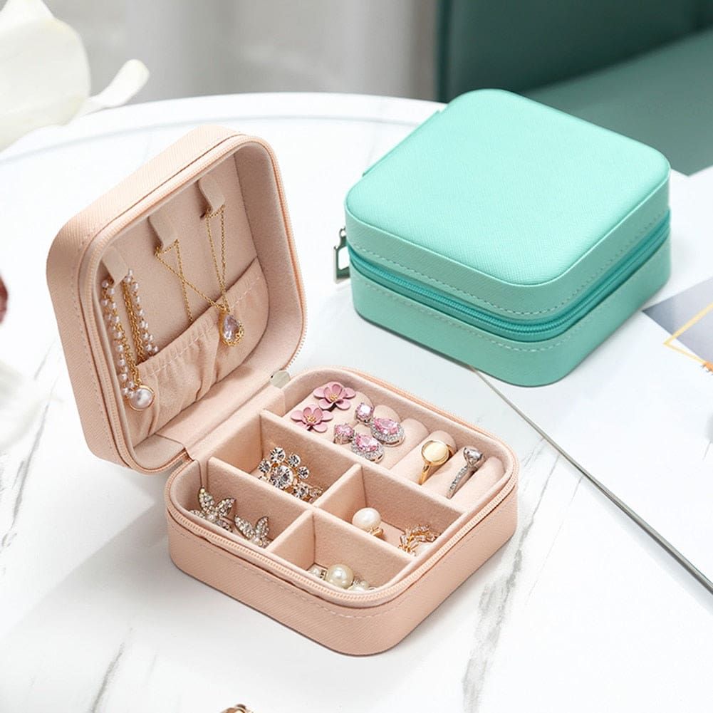accessoire de voyage pour bijoux carré