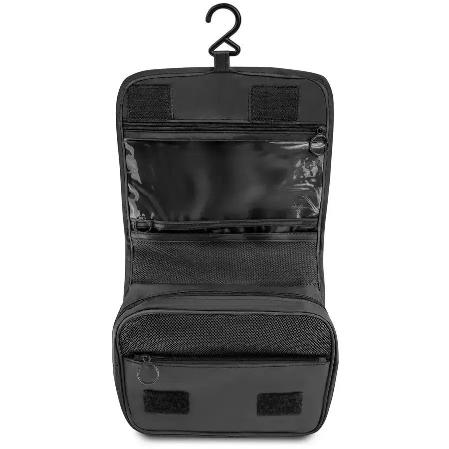 trousse de voyage élégante en noir