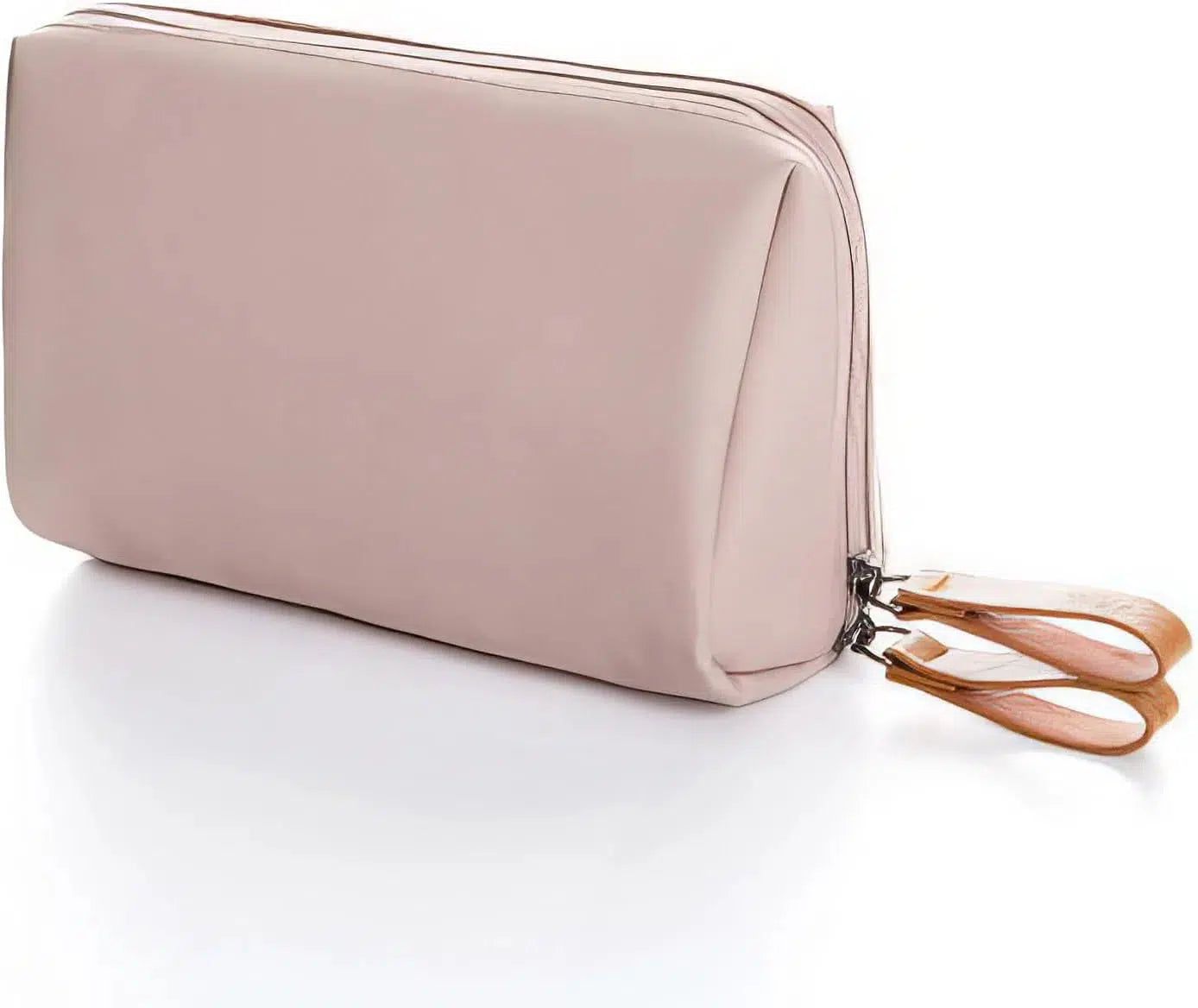 trousse cosmétique rose pour un voyage élégant