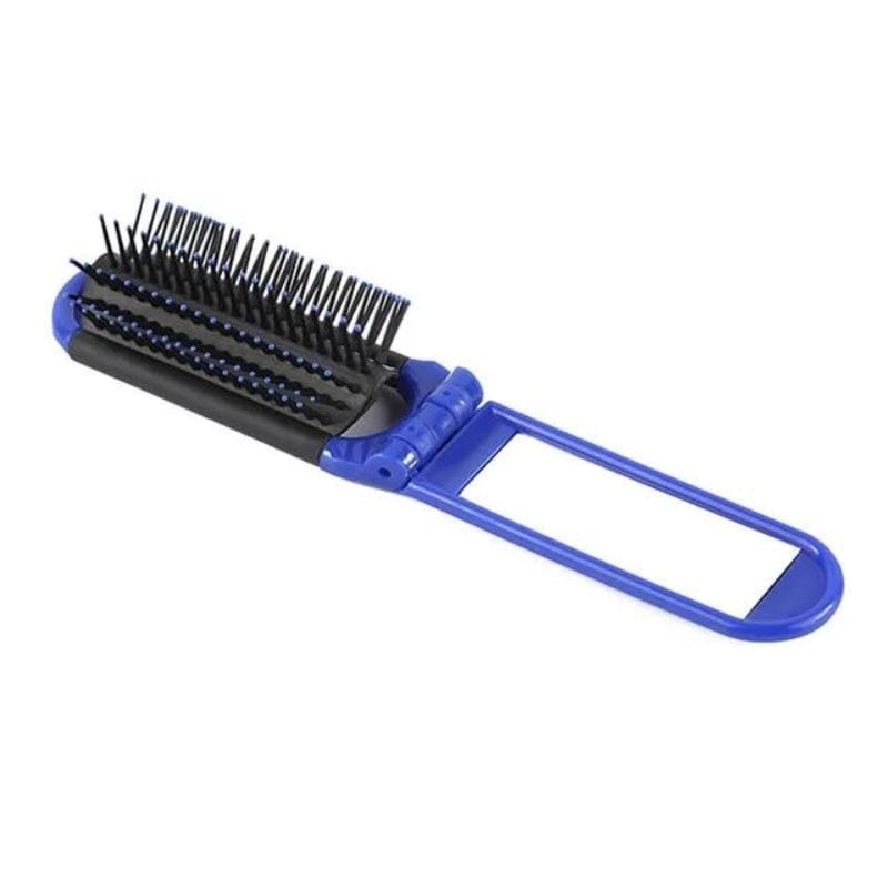 brosse à cheveux avec miroir pratique