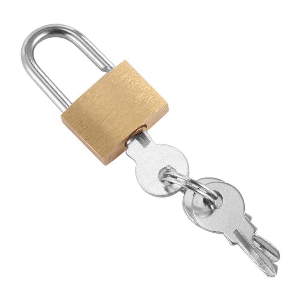 cadenas de sécurité pour valise doré