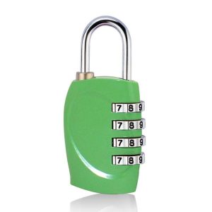 cadenas valise à code 4 chiffres vert