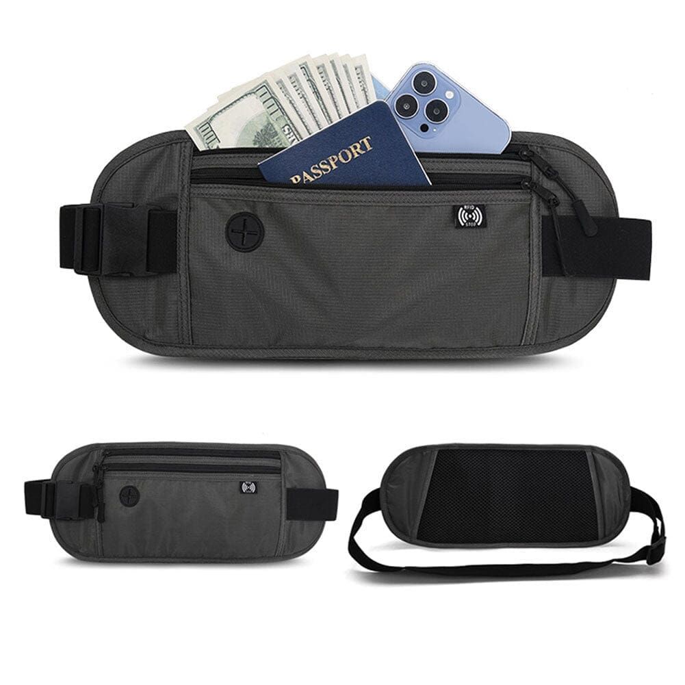 ceinture portefeuille de voyage invisible