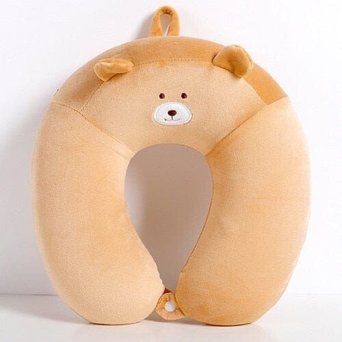 coussin bébé mémoire de forme ours