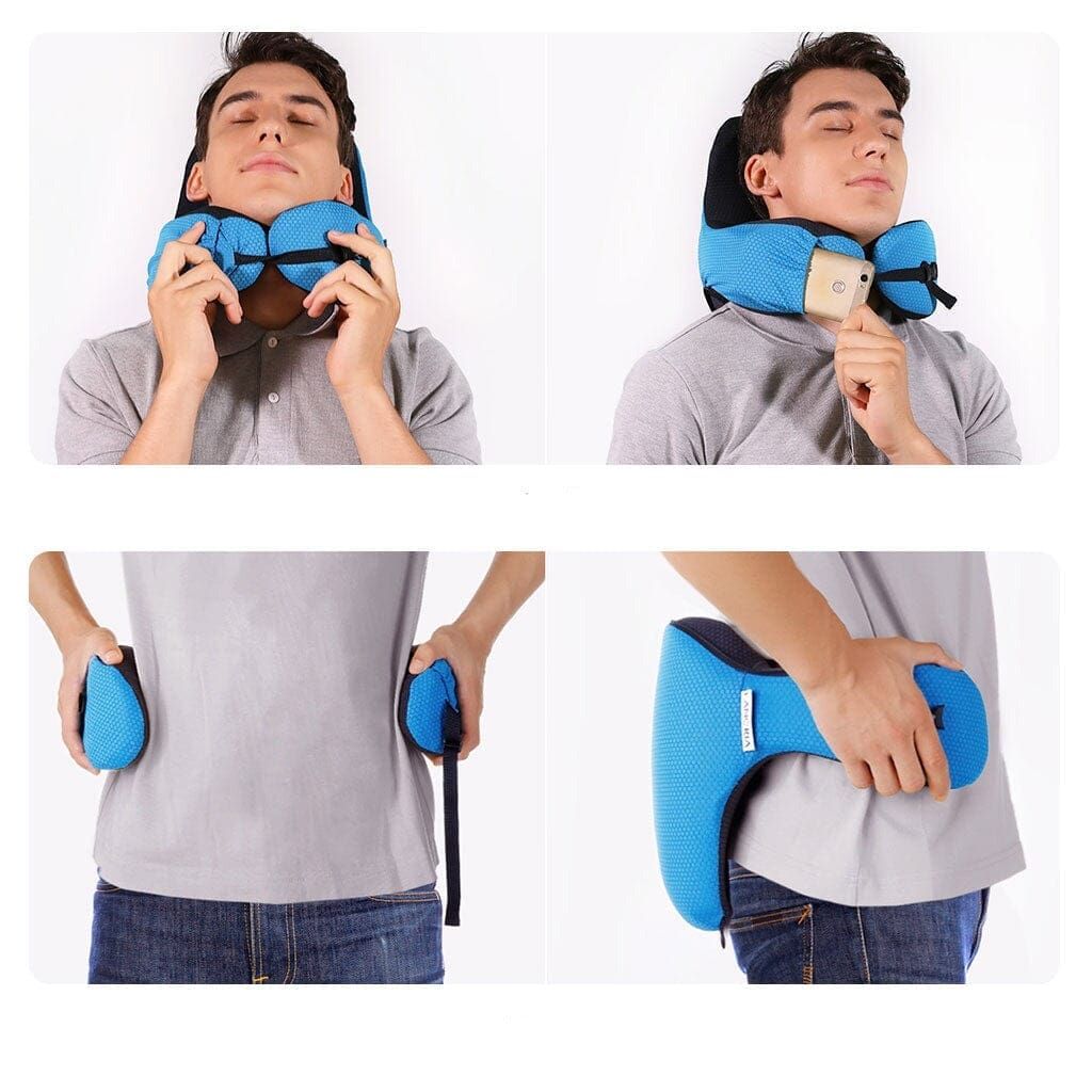 coussin de voyage ajustable pour s'adapter à chaque utilisateur