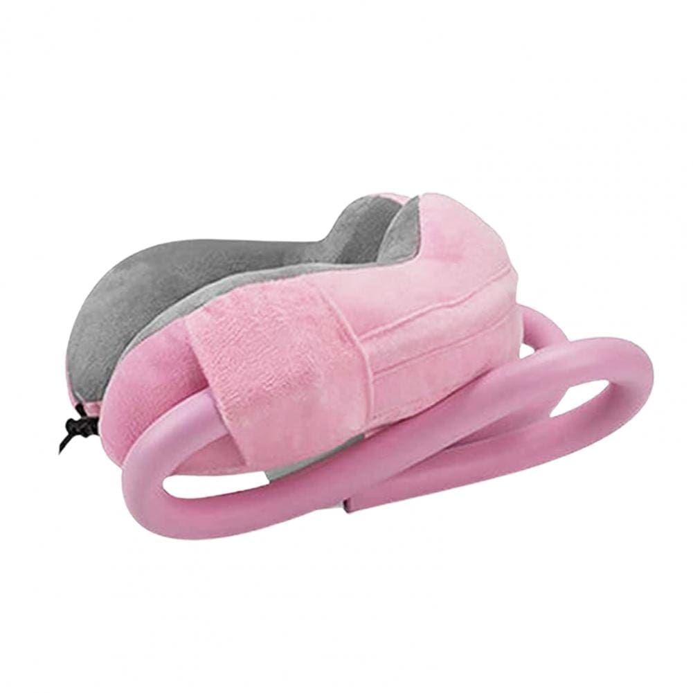 coussin de voyage avec support de smartphone