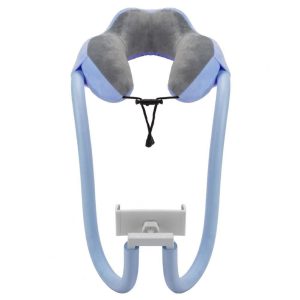 Coussin de Voyage avec Support Téléphone Portable