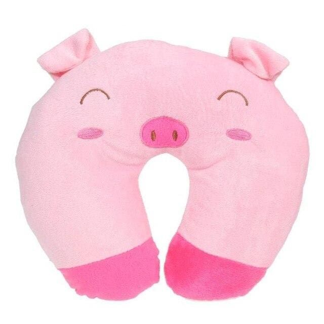 coussin de voyage cochon mignon