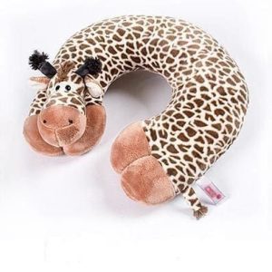 coussin de voyage girafe mignonne