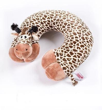 coussin de voyage girafe mignonne