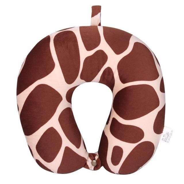 coussin de voyage girafe