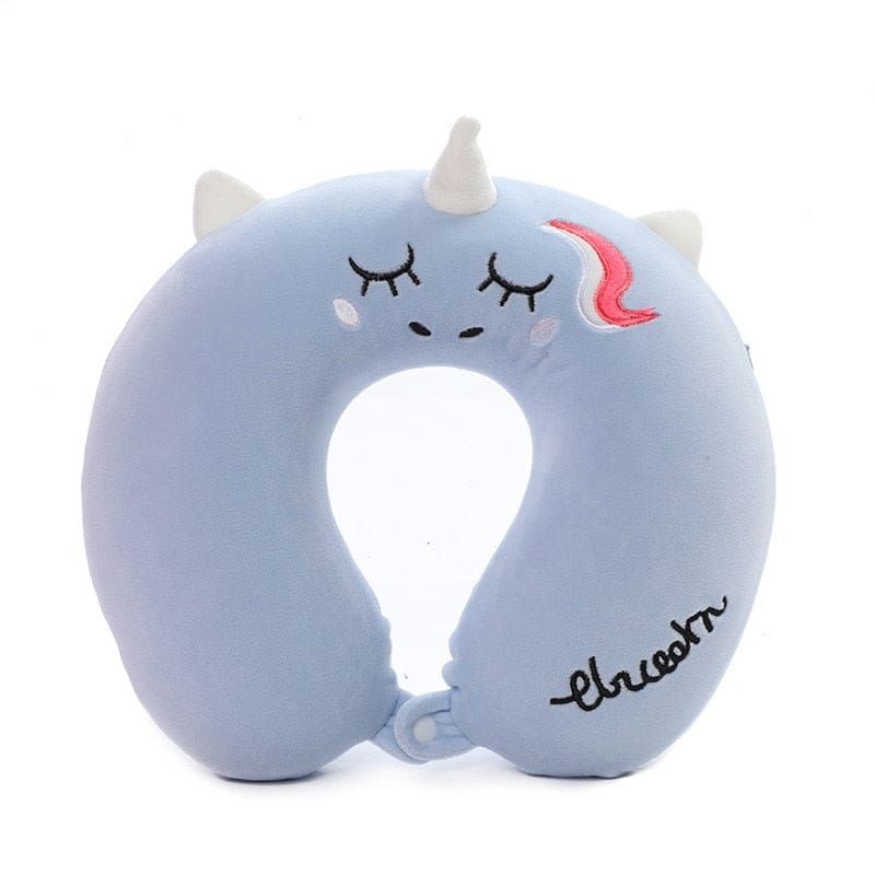 coussin de voyage licorne