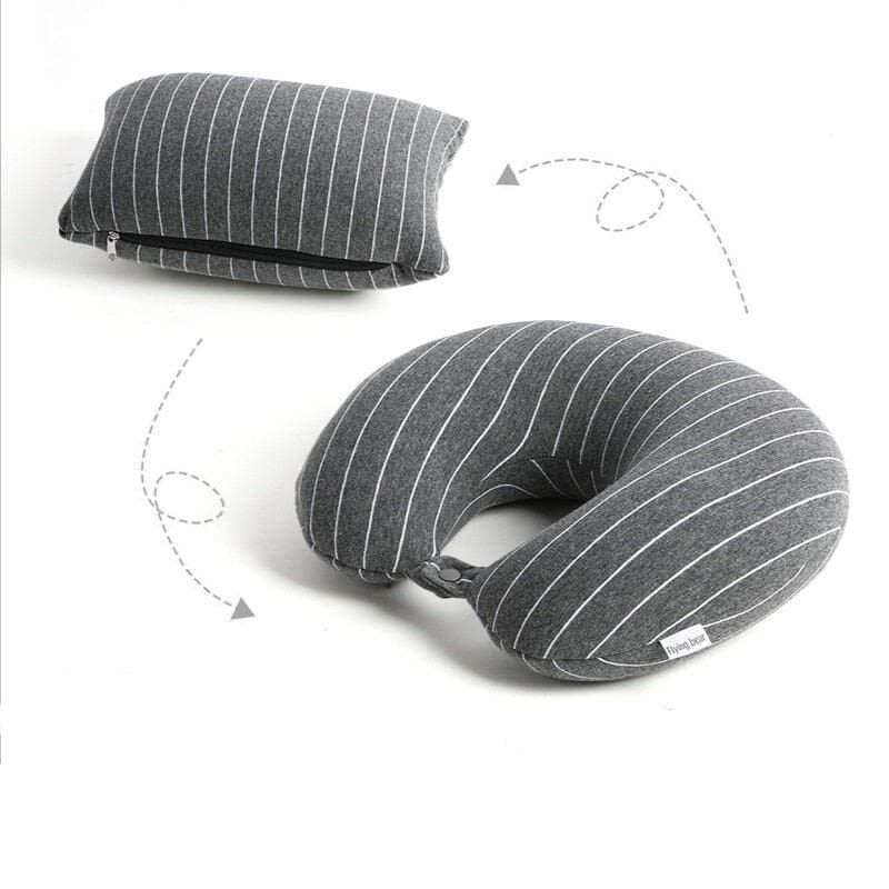 coussin de voyage pliable