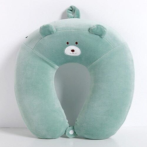 coussin enfant en forme d'ours