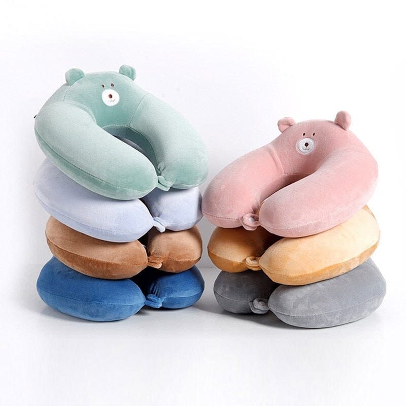 coussin ergonomique pour enfant en voyage