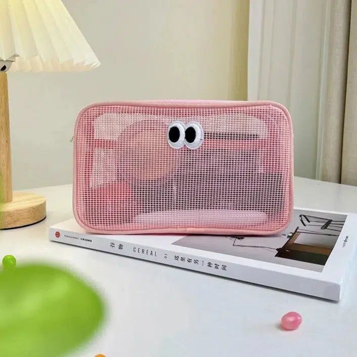 grande trousse de toilette rose enfant