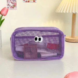 grande trousse de toilette violet enfant