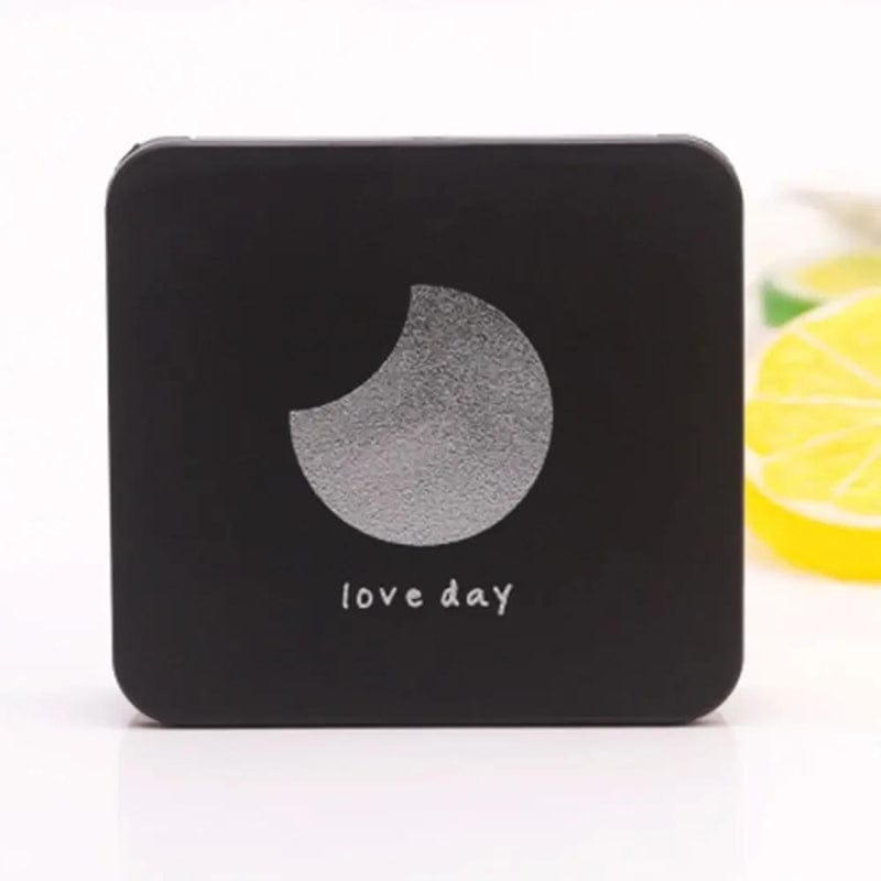 petit miroir carré pour retouche maquillage