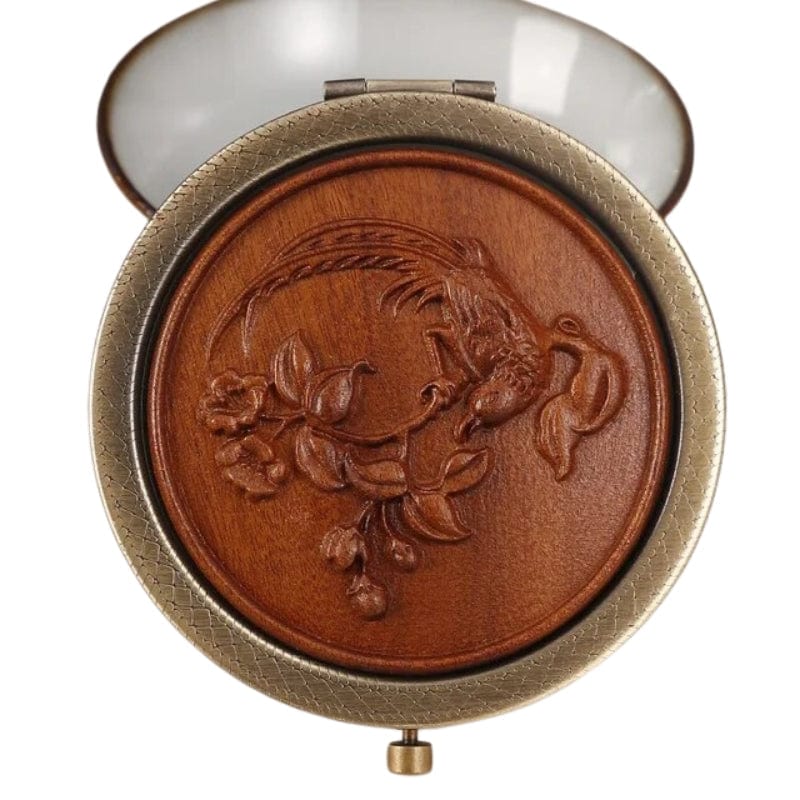 miroir en bois écologique et pratique