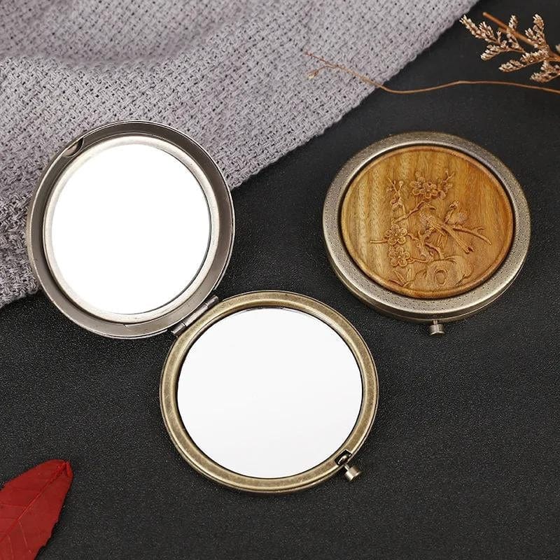 miroir décoratif en bois
