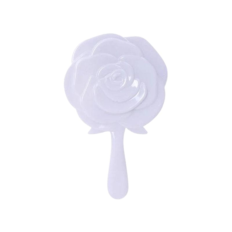 accessoire de beauté miroir rose