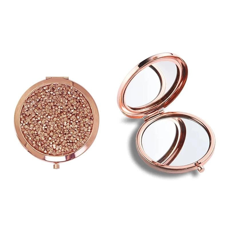 miroir de poche compact et raffiné