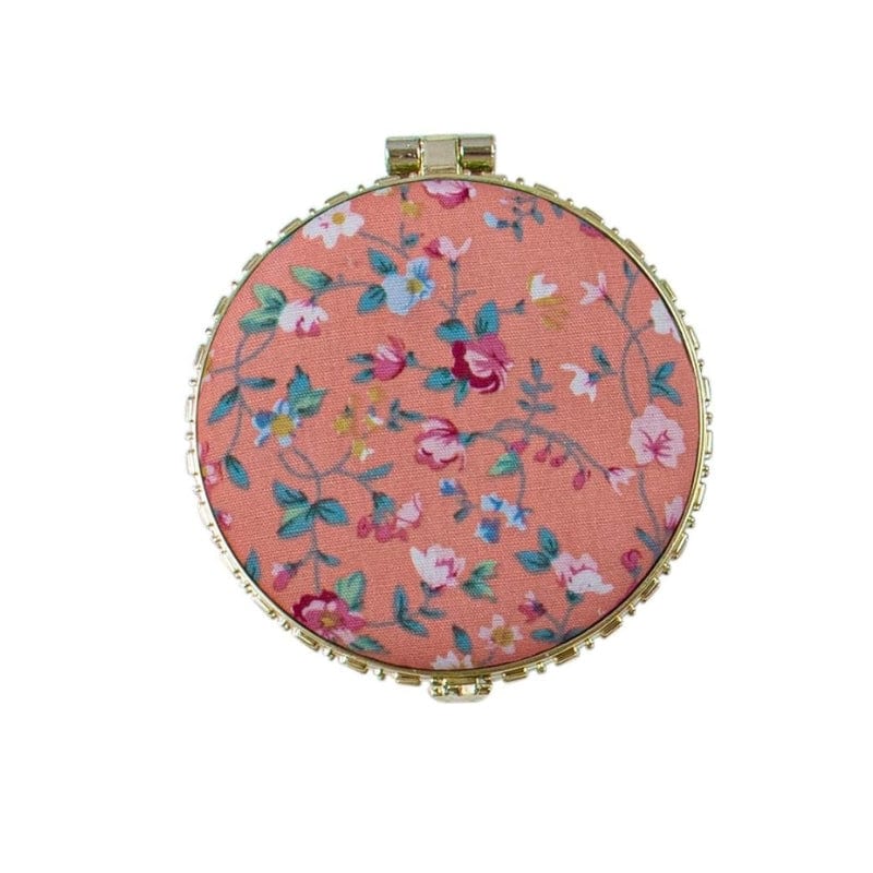 accessoire de beauté miroir de poche en tissu