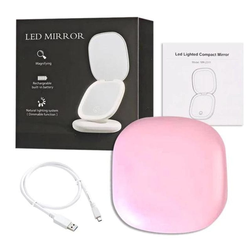 miroir pocket lumineux