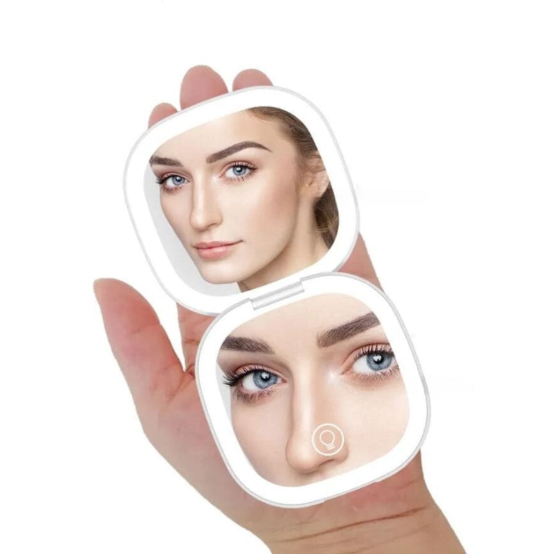 miroir grossissant de voyage