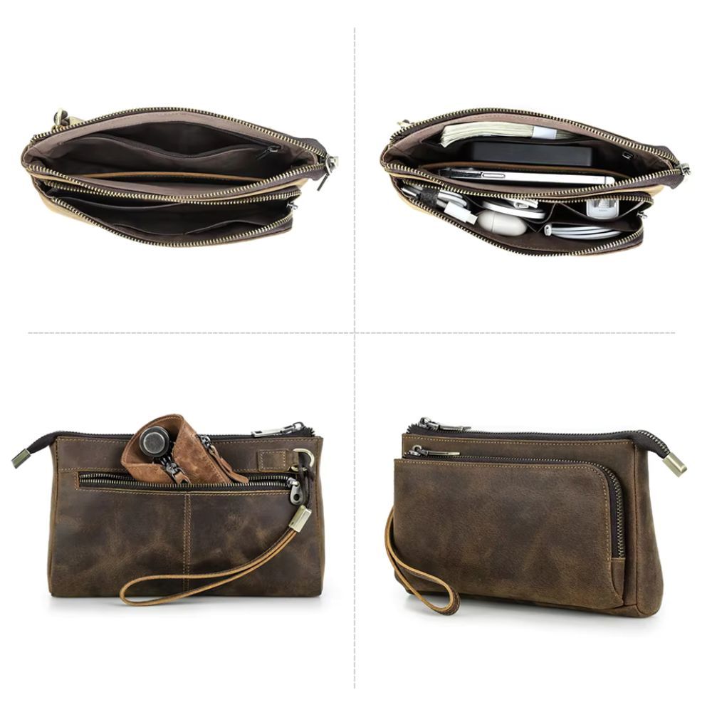 petit sac en cuir pour homme