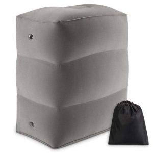 Repose-Pieds Gonflable Coussin Avion Voiture
