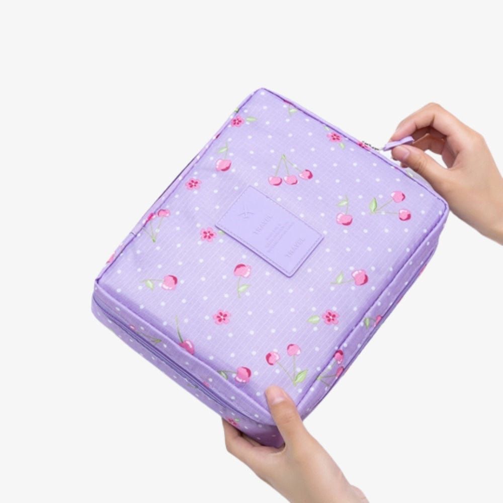 trousse de maquillage à motif pour adolescentes
