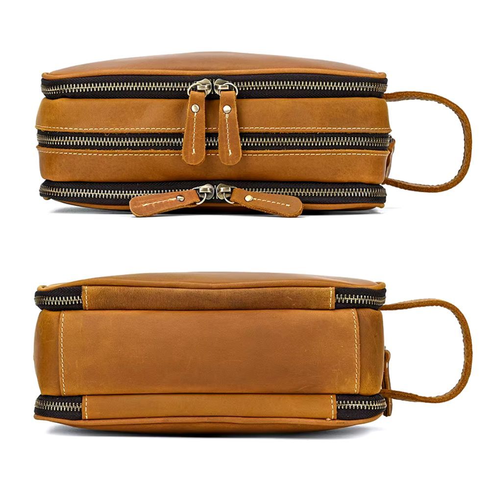 trousse cosmétique en cuir pour femme