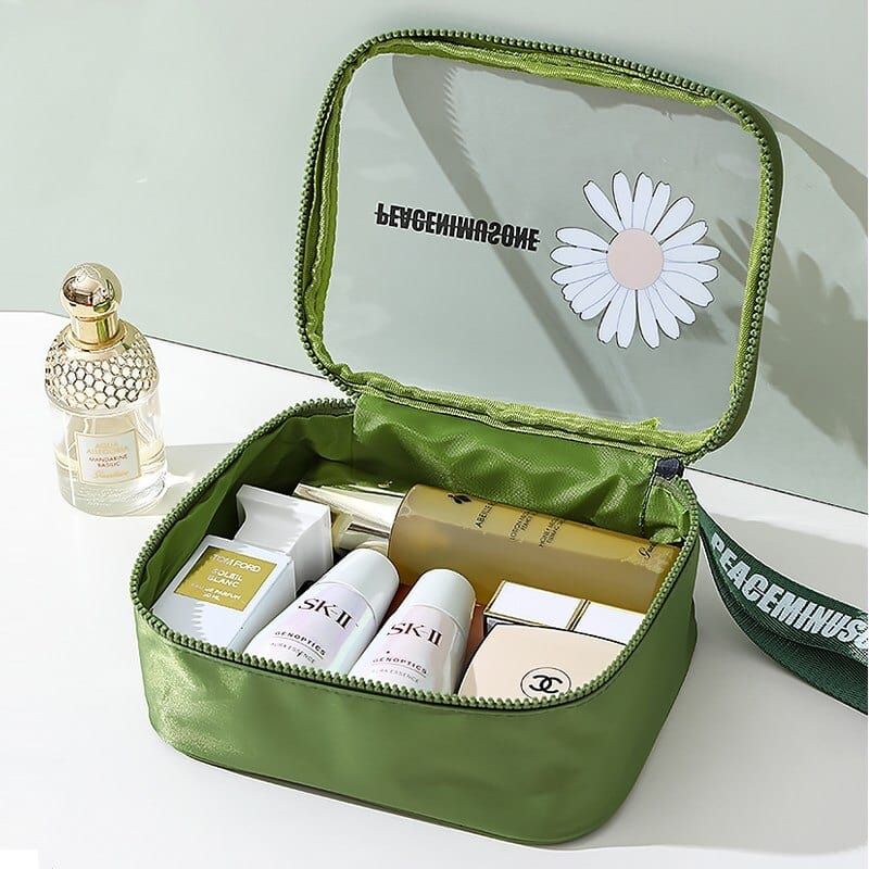 trousse de toilette transparente