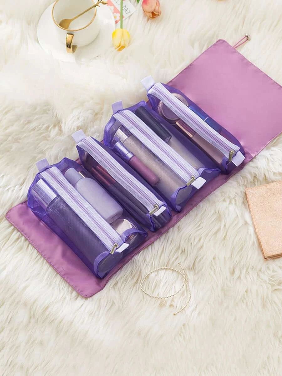 trousse de toilette femme avec compartiment