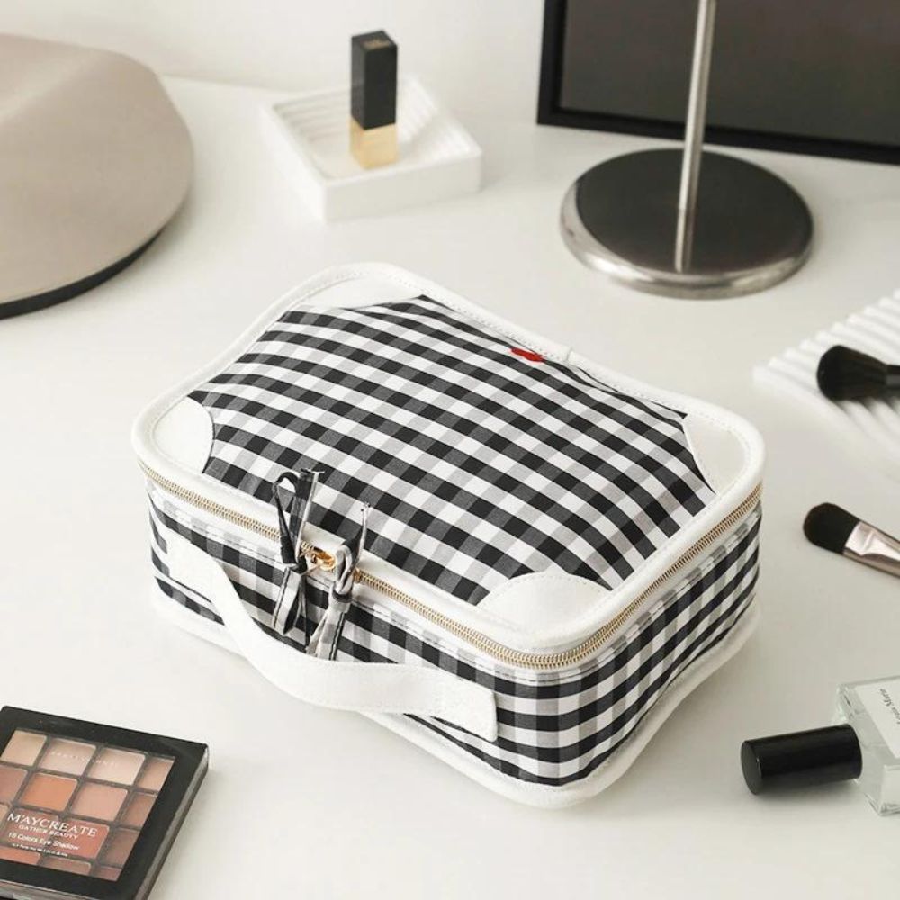 trousse de maquillage élégante pour femme
